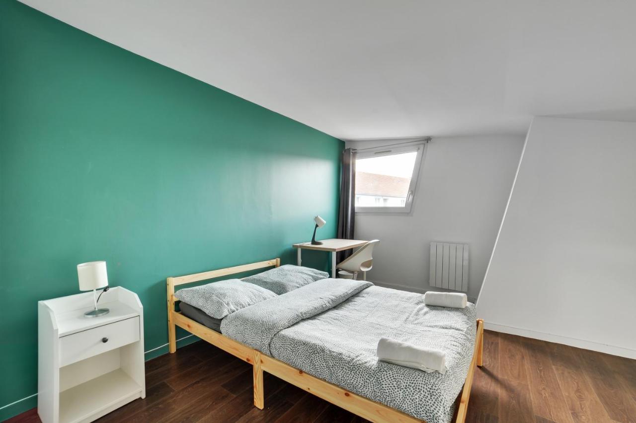 Chic And Spacious Apart With Parking Pierrefitte-sur-Seine Exterior foto