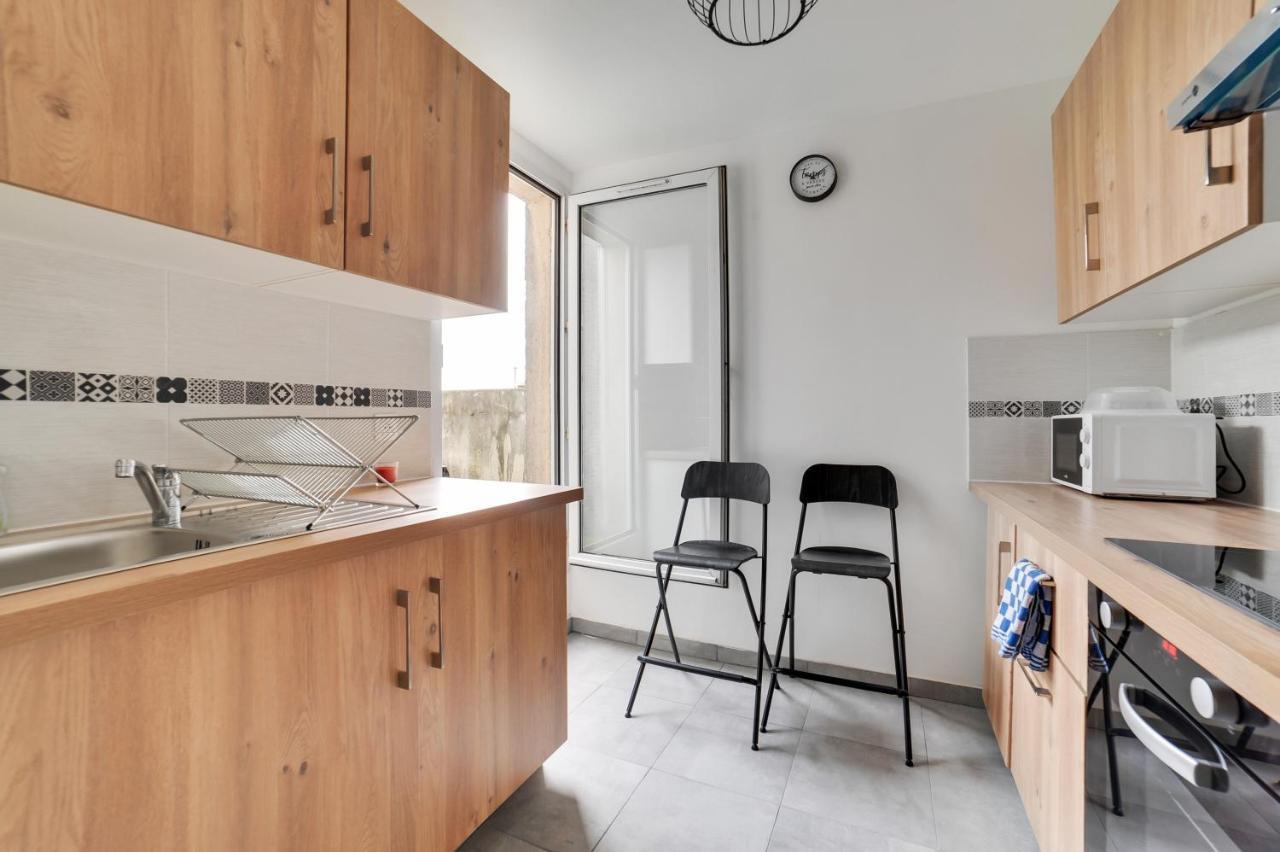 Chic And Spacious Apart With Parking Pierrefitte-sur-Seine Exterior foto